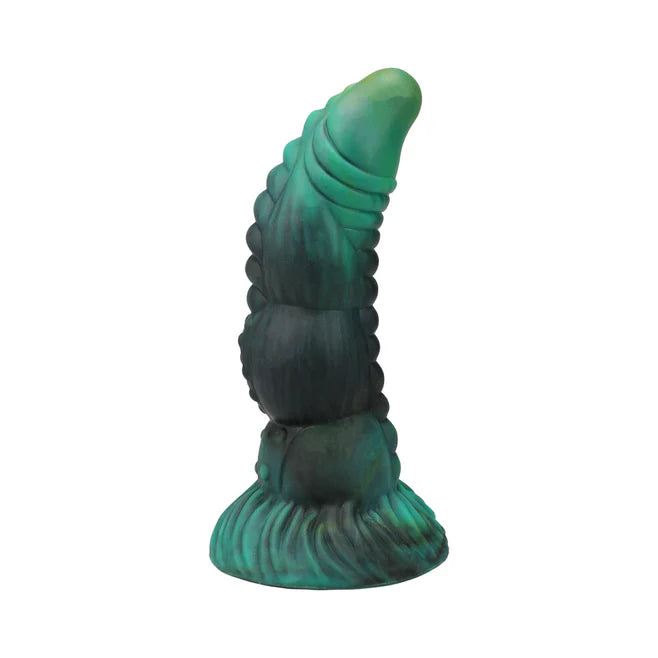 Vac-U-Lock Fantasy Fuckers Green Serpent Silicone Dildo
