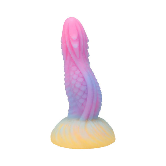 Vac-U-Lock Fantasy Fuckers Dragon’s Tongue Glow-in-the-Dark Silicone Dildo
