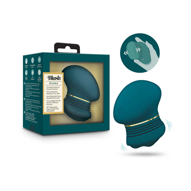 Blush Collection Riana Rechargeable Silicone Clitoral Stimulator