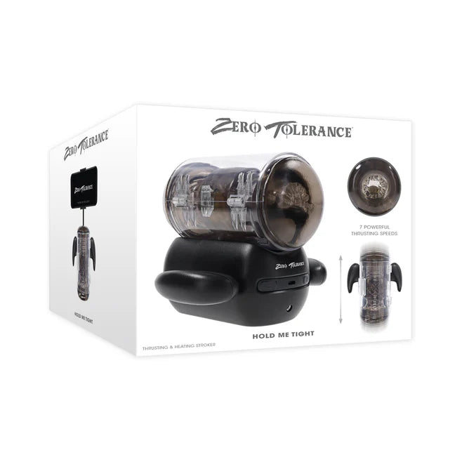 Zero Tolerance Hold Me Tight Rechargeable Heated Thrusting Stroker