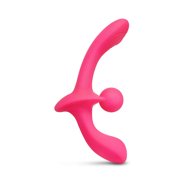 Together Double Tap Strapless Strap-On Vibrator