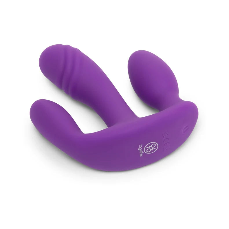 Together Blended Pleasure Triple-Pronged Vibrator
