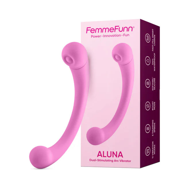 FemmeFunn Aluna – Dual-Ended Vibrator with Thumping & Vibration Modes
