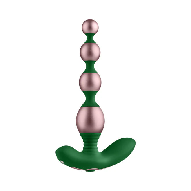 FemmeFunn Bougie Beads – Vibrating Aluminum Anal Beads for Luxury Play