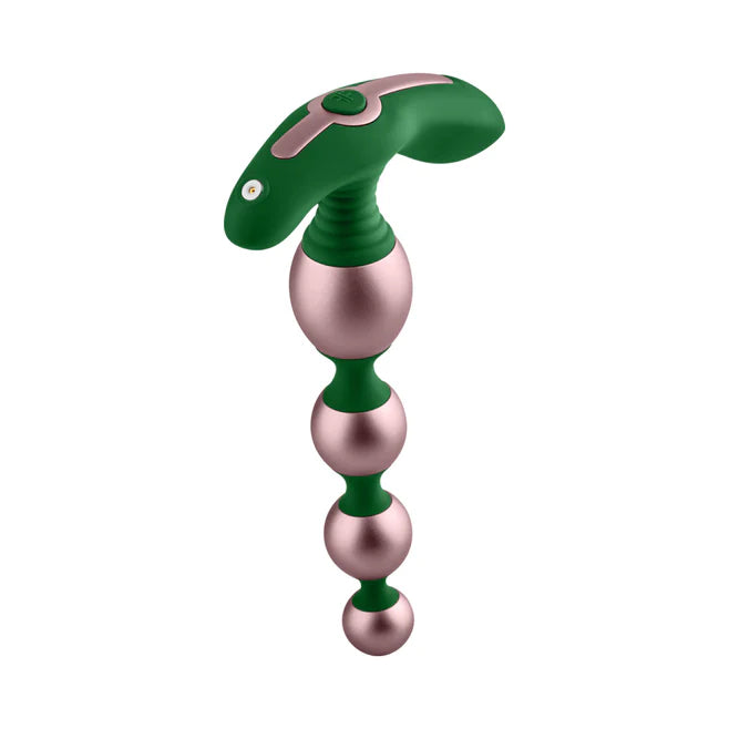 FemmeFunn Bougie Beads – Vibrating Aluminum Anal Beads for Luxury Play