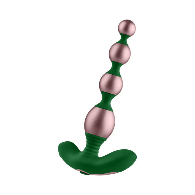 FemmeFunn Bougie Beads – Vibrating Aluminum Anal Beads for Luxury Play