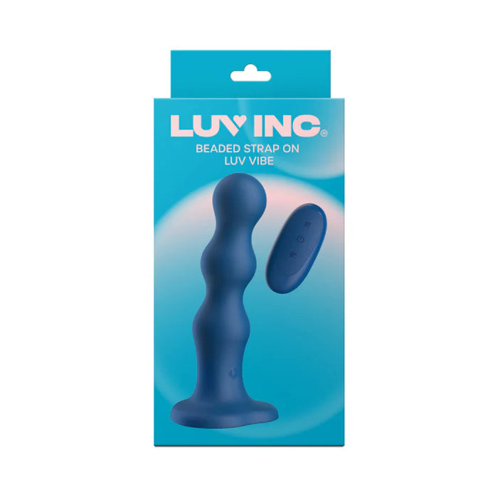 Luv Inc Bs38 Beaded Strap-On Vibe