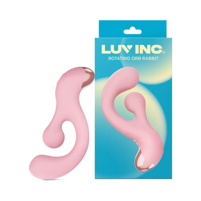 Luv Inc Ro33 Rotating Orb Rabbit – Flexible G-Spot & Clitoral Vibrator
