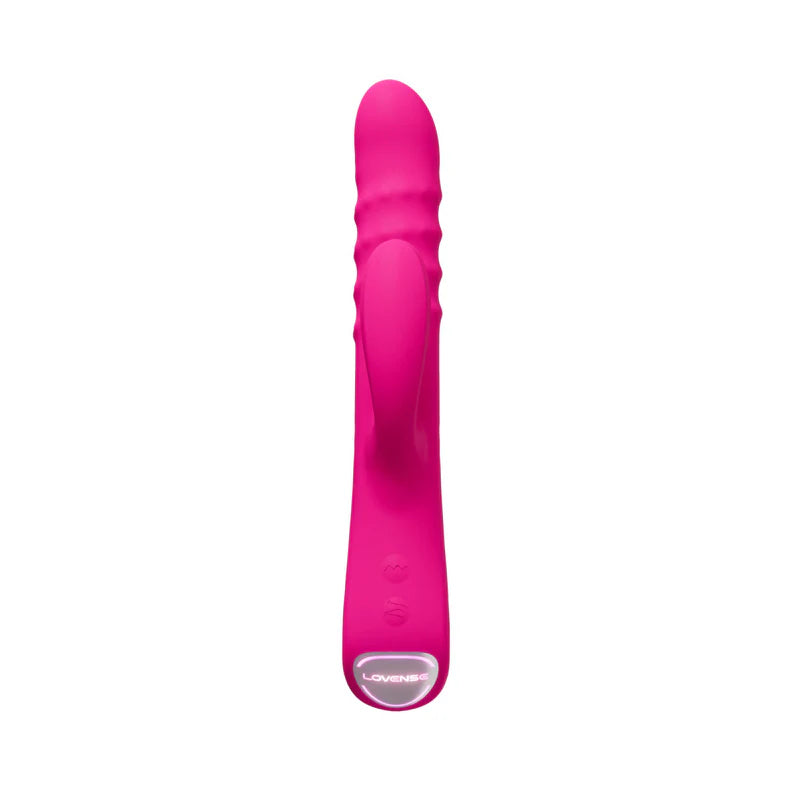 Lovense Velvo Rotating Rabbit Vibrator – App-Controlled Silicone Dual Stimulator