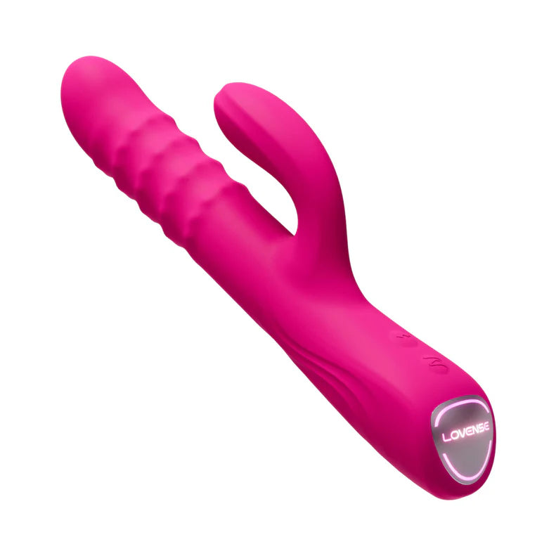 Lovense Velvo Rotating Rabbit Vibrator – App-Controlled Silicone Dual Stimulator