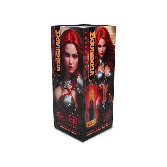 Masturs Solara Fire Sorceress Rechargeable Multi-Function Masturbator