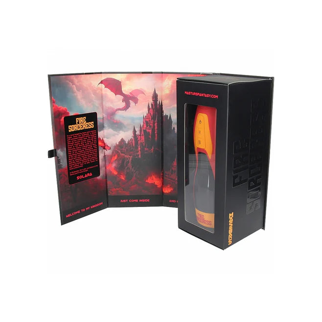 Masturs Solara Fire Sorceress Rechargeable Multi-Function Masturbator