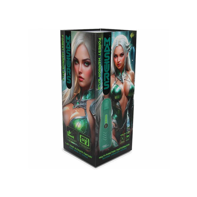 Masturs Ayla Forest Warrior Rechargeable Multi-Function Masturbator