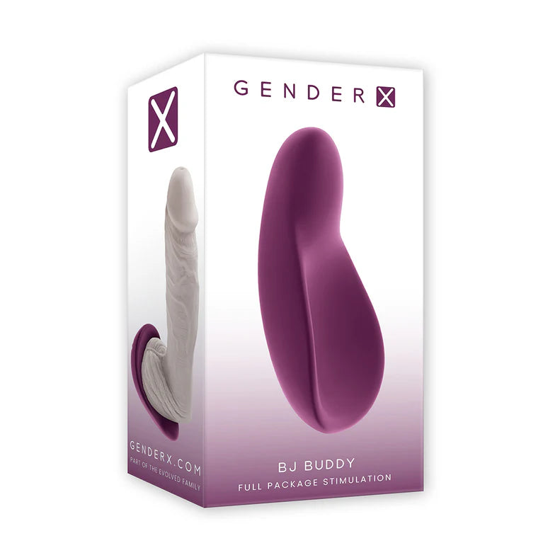 Gender X BJ Buddy Hand Vibrator – Rechargeable Silicone Grip Stimulator