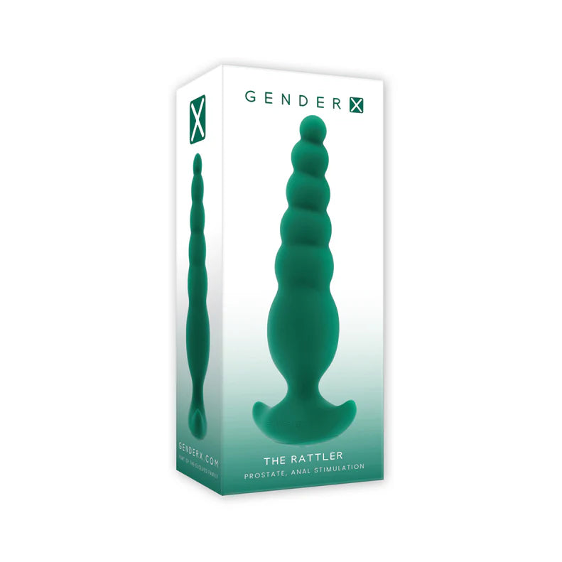 Gender X The Rattler Twirling Prostate Vibrator – Rechargeable Silicone