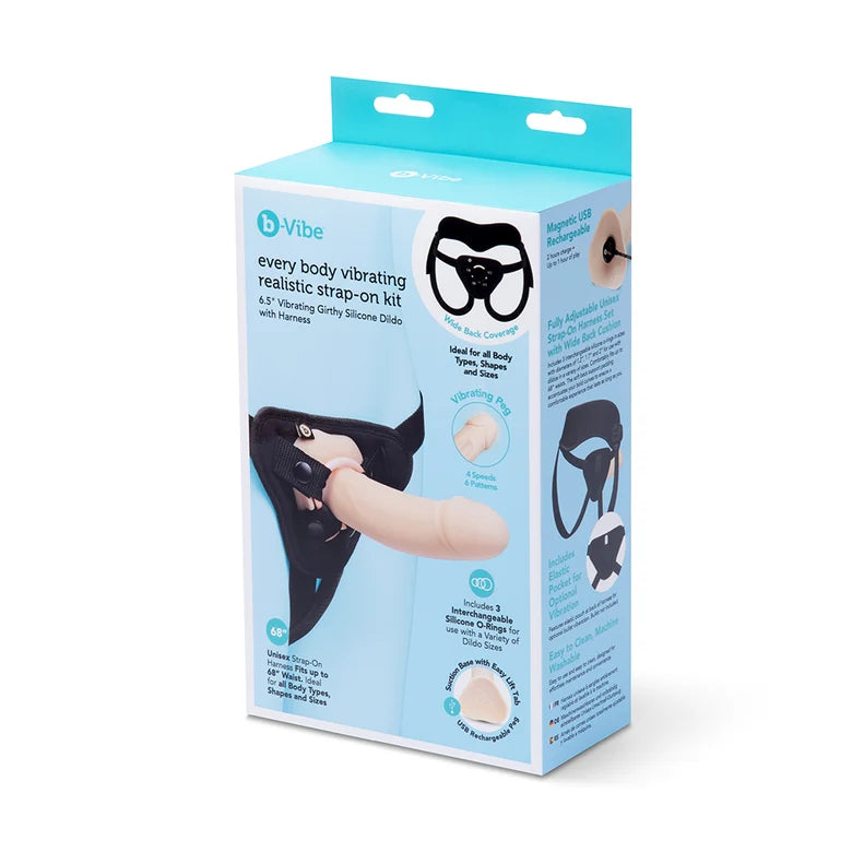 b-Vibe Every Body Vibrating Strap-On Kit
