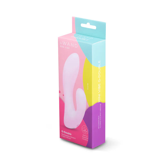 Le Wand Mini Vibe G-Double Dual Stimulating Rechargeable Rabbit Vibrator