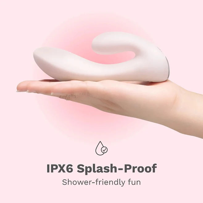 Le Wand Mini Vibe G-Double Dual Stimulating Rechargeable Rabbit Vibrator