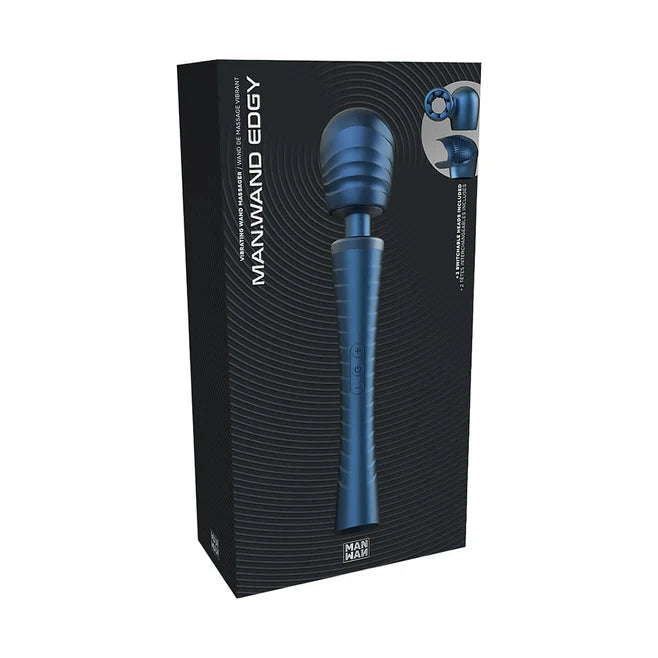 MAN.WAND EDGY – Powerful Precision Vibrating Wand with Sense Touch Technology