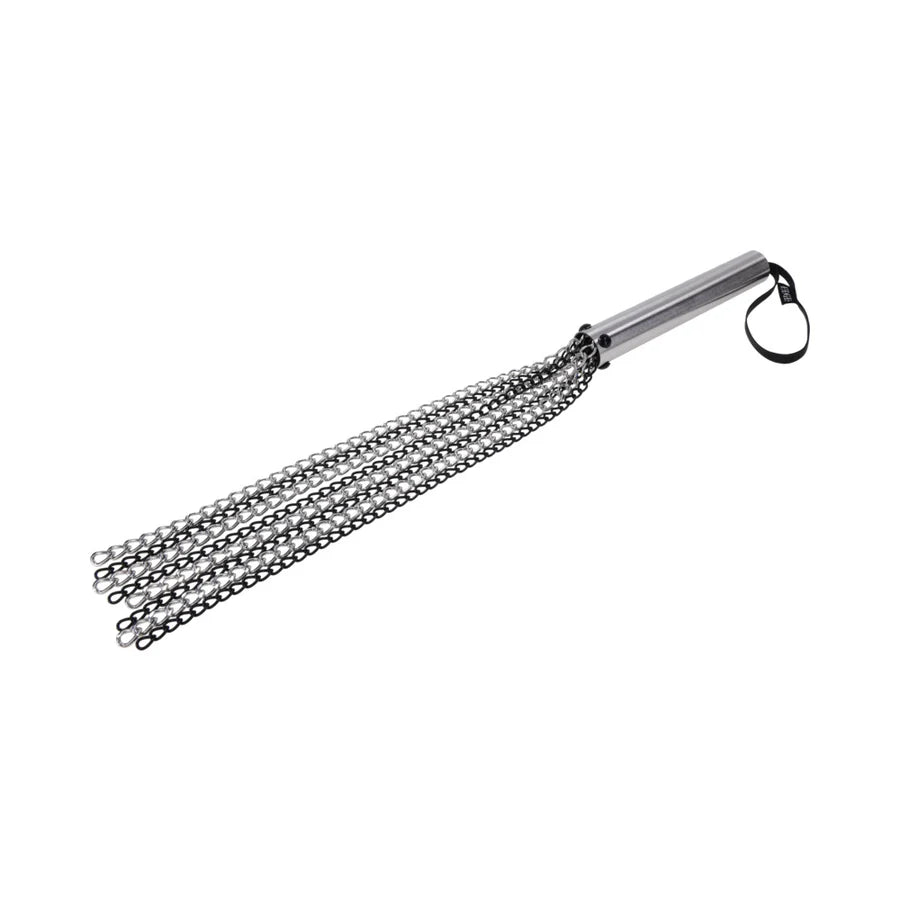 Edge Chain Flogger – Metal Chain Impact Flogger with Nylon Wrist Loop