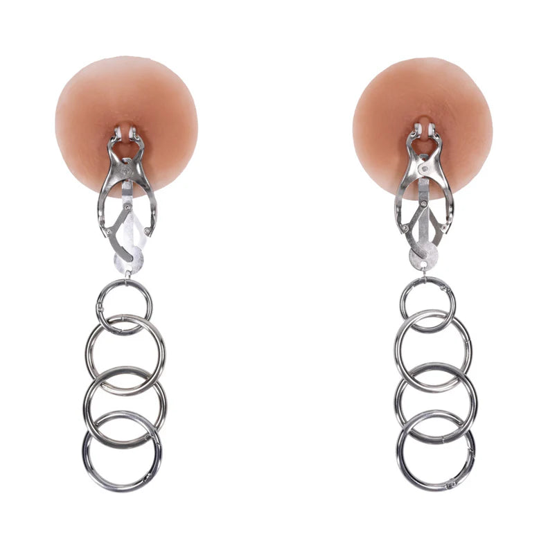 Edge Tuggable Clover Nipple Clamps