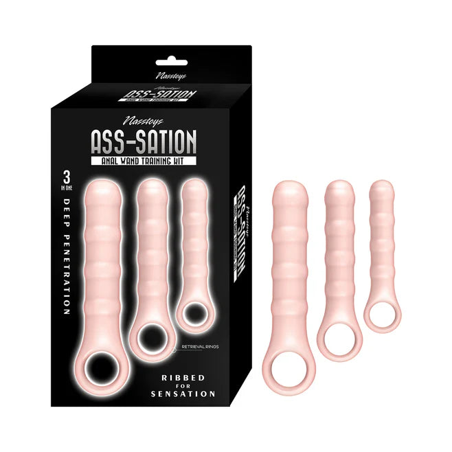 Nasstoys Ass-Sation Anal Wand Training Kit (3 Piece)