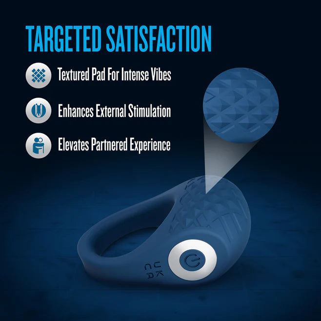 Performance Plus Dual Flex Pro Vibrating Cock Ring – Rechargeable Silicone