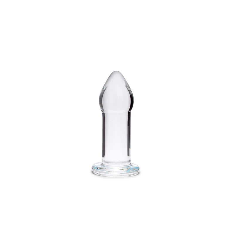 b-Vibe Intermediate Glass Anal Dilators Set (2 Piece) – Temperature Play Training Kit