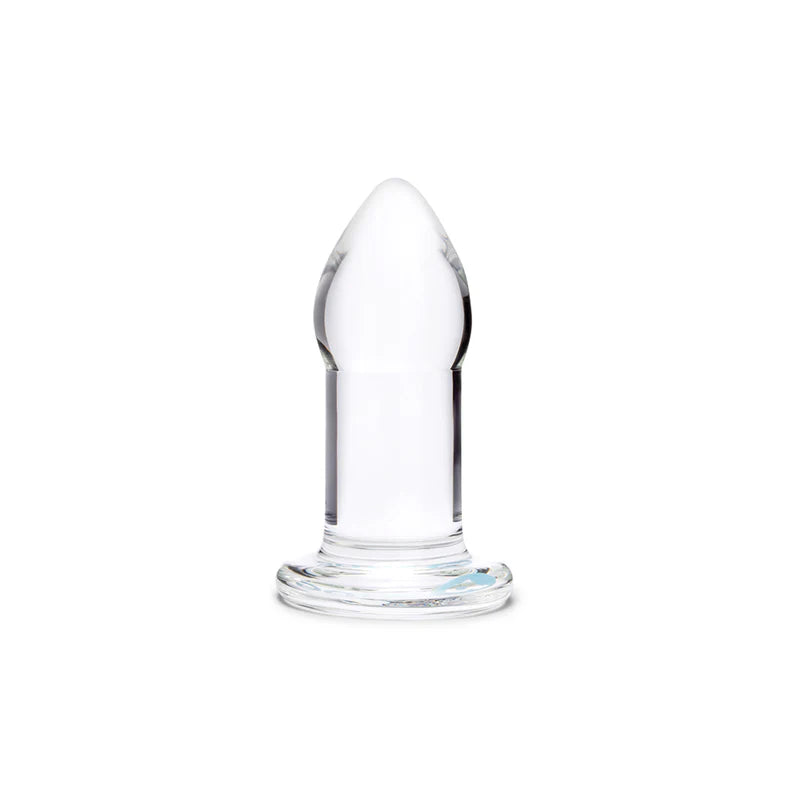 b-Vibe Advanced Glass Anal Dilator 7.5in – Temperature Play Silicone Alternative