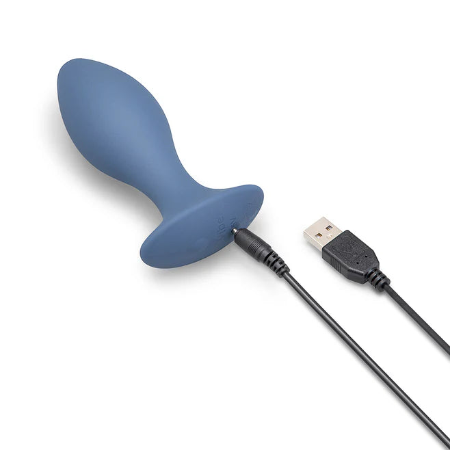 B-Vibe 4” Rechargeable Silicone Vibing Plug – Advanced Anal Vibrator