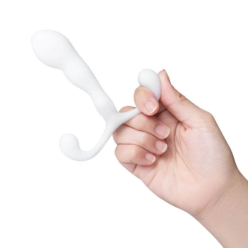 b-Vibe P-Spot Slim X – Ribbed Prostate Massager with Hands-Free Design