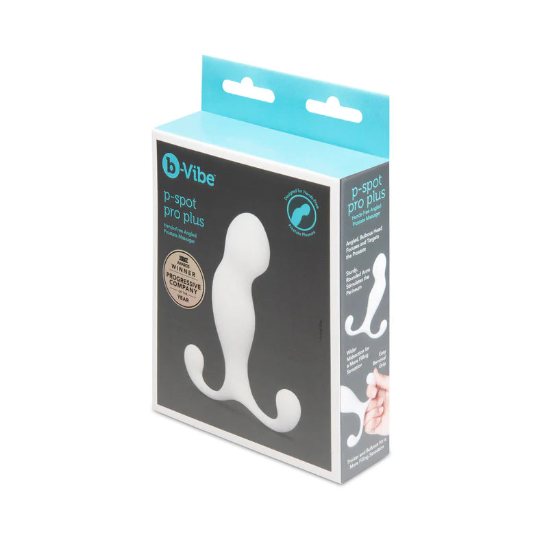 b-Vibe P-Spot Pro Plus – Ergonomic Prostate Massager with Angled Head