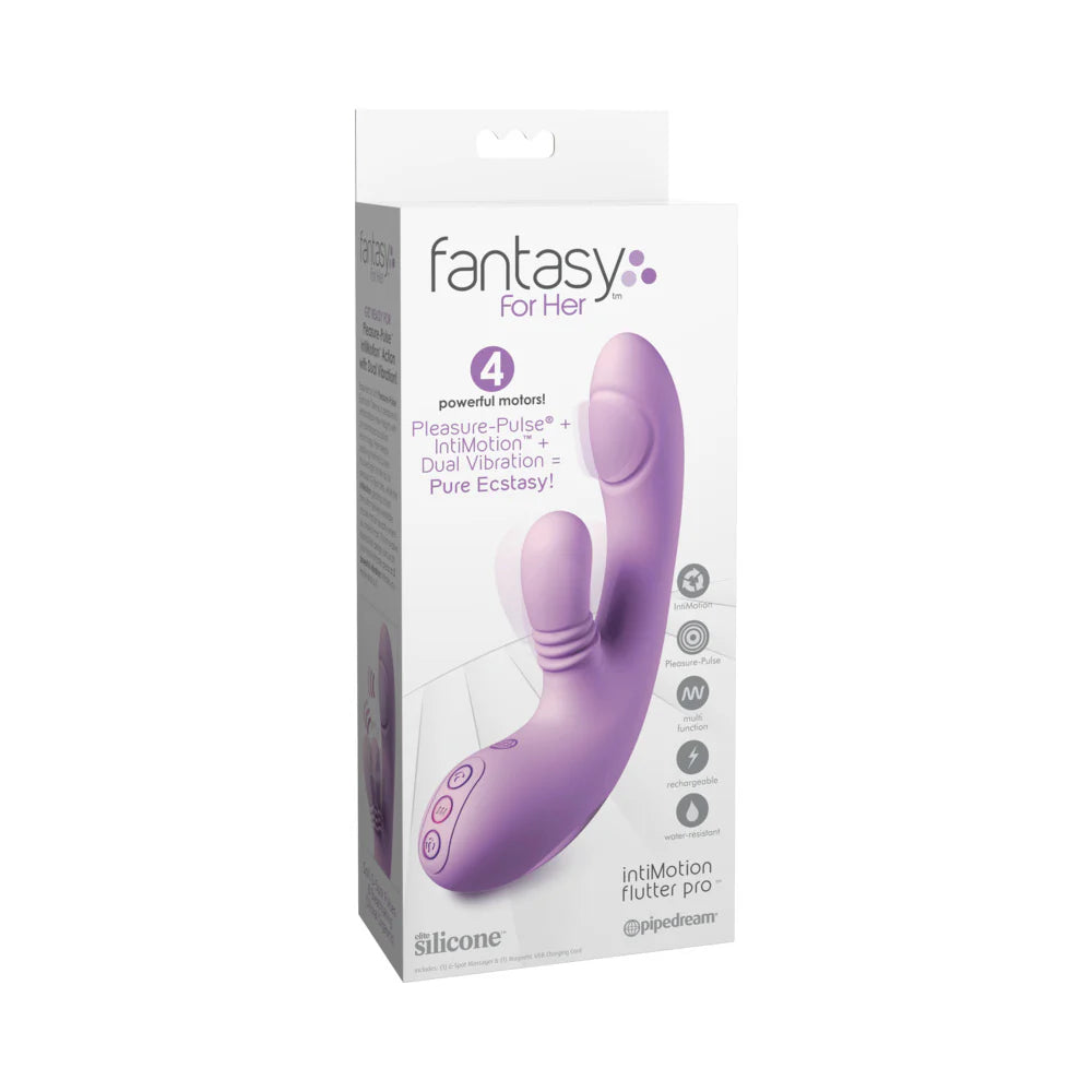 Fantasy IntiMotion Flutter Pro Rabbit Vibrator