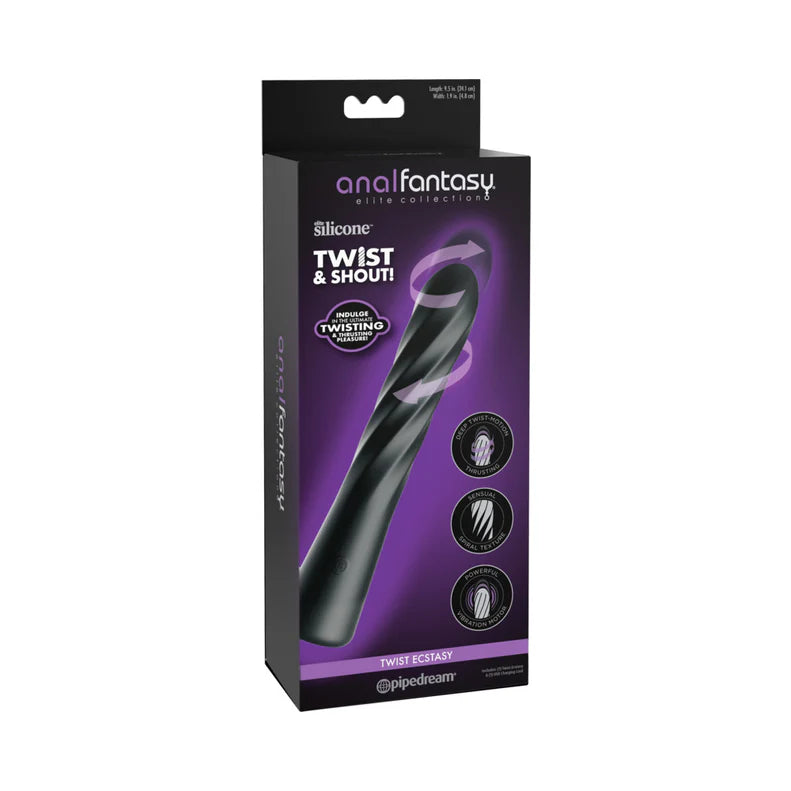 Anal Fantasy Elite Twist Ecstasy Rotating Anal Massager