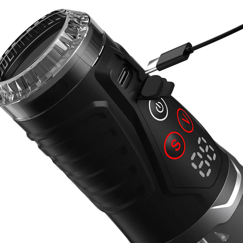 PDX Elite Ultra Milker Pro – Rechargeable Suction & Vibration Masturbator