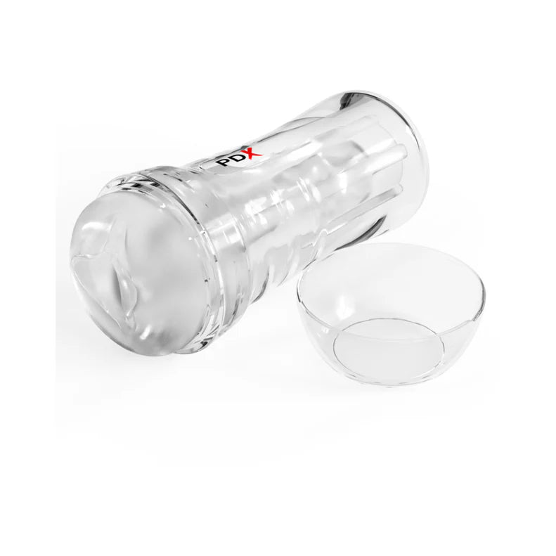 PDX Extreme Wet Pussies Super Luscious Lips Self-Lubricating Stroker