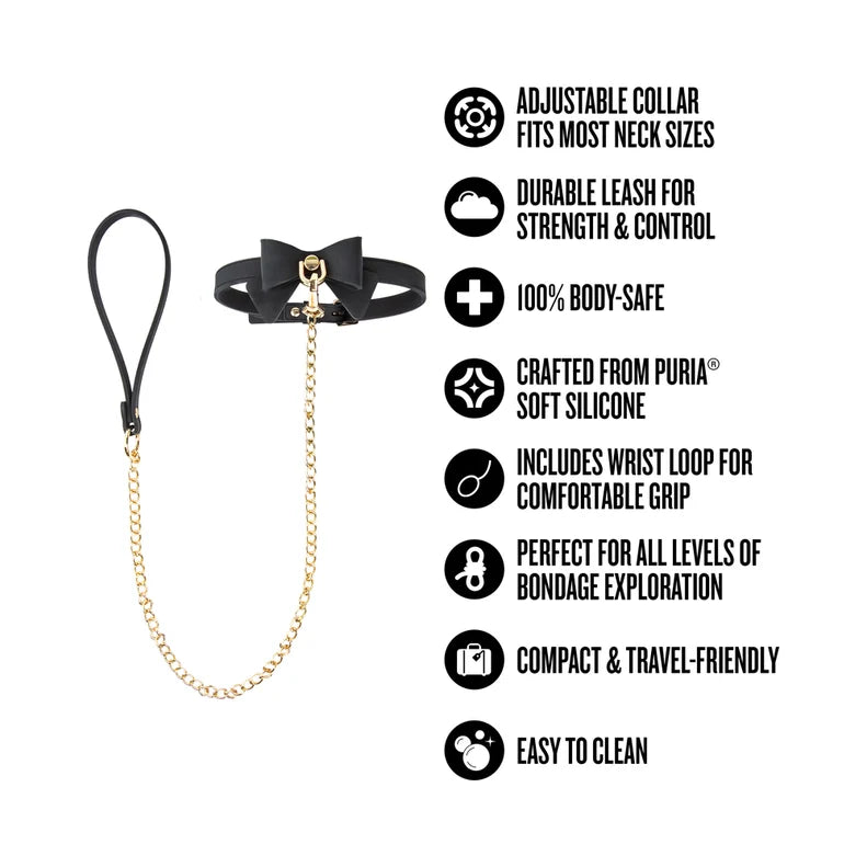 Temptasia Ardor Silicone Collar & Leash