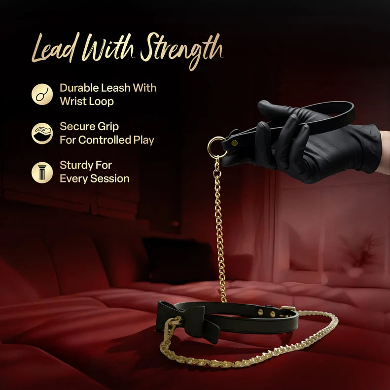 Temptasia Ardor Silicone Collar & Leash