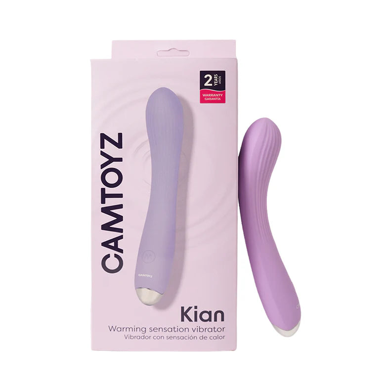 Camtoyz Kian Warming Vibrator – Rechargeable Silicone Massager