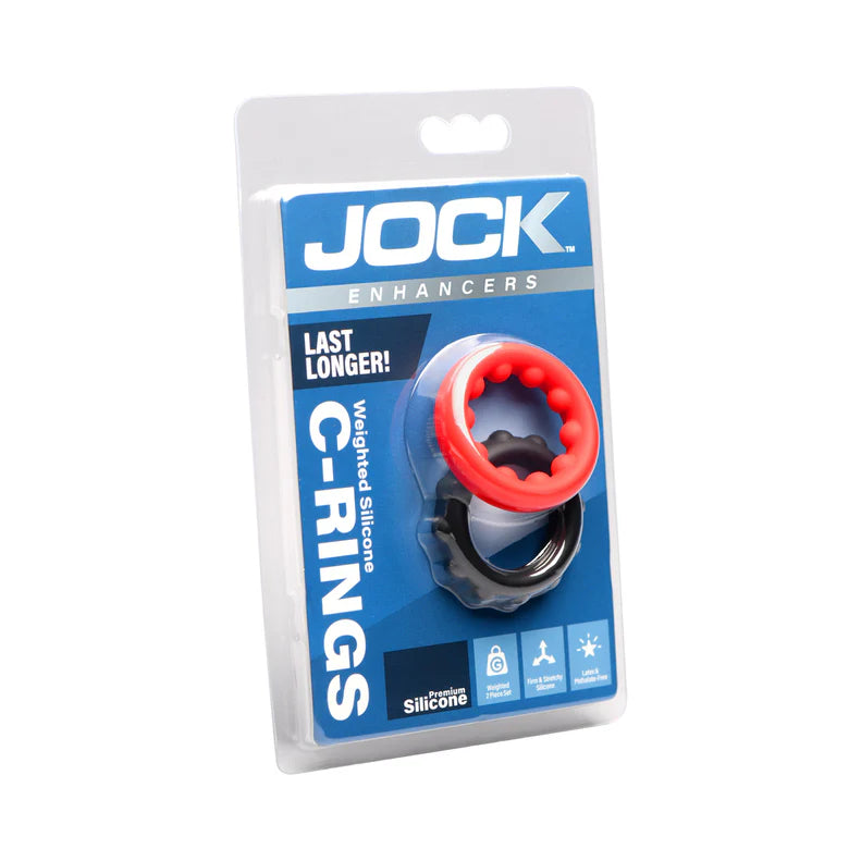 Jock Weighted Cock Ring Set