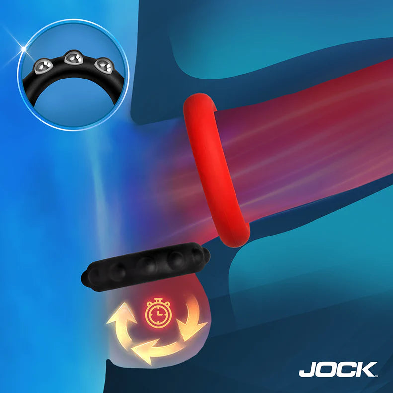 Jock Weighted Cock Ring Set
