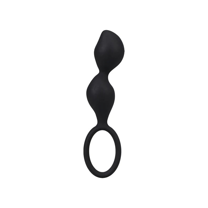 Mood Naughty Contour Beads Trainer Silicone Anal Plug Set – 3 Piece Graduated Kit