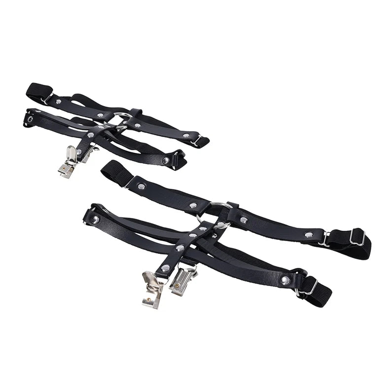 Sportsheets Shadow Faux Leather Garters