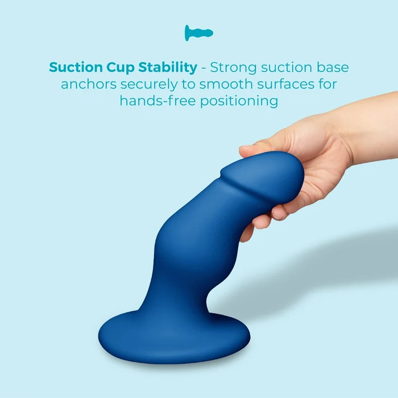 b-Vibe Gape 8.25in Bulbous Suction Dildo