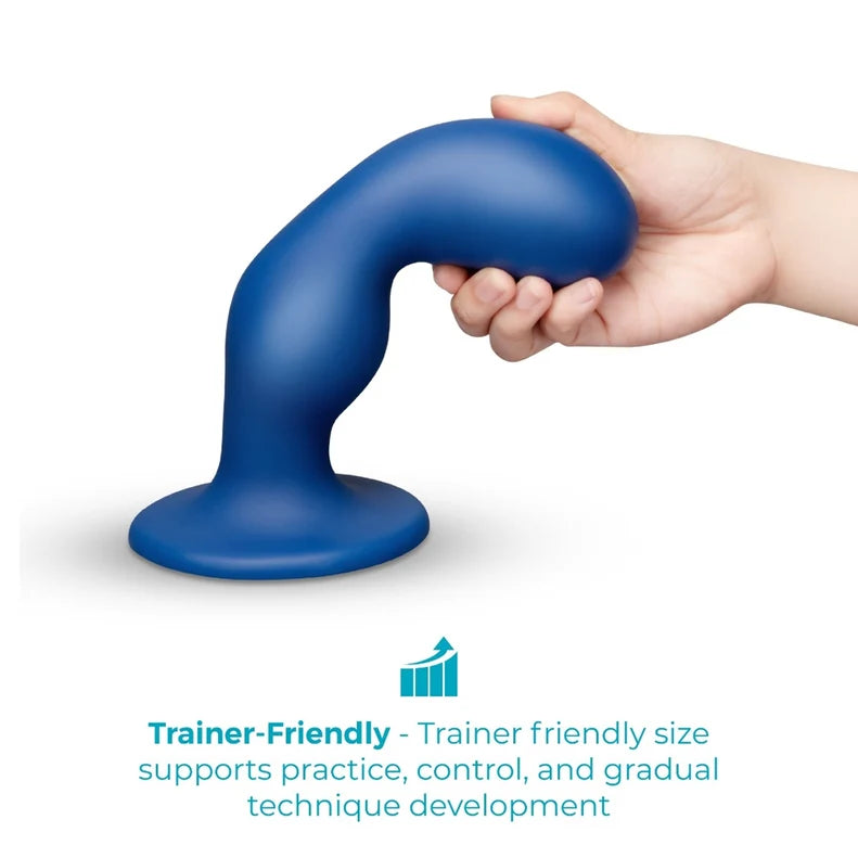 b-Vibe Milk 8.5in Curved Anal Trainer