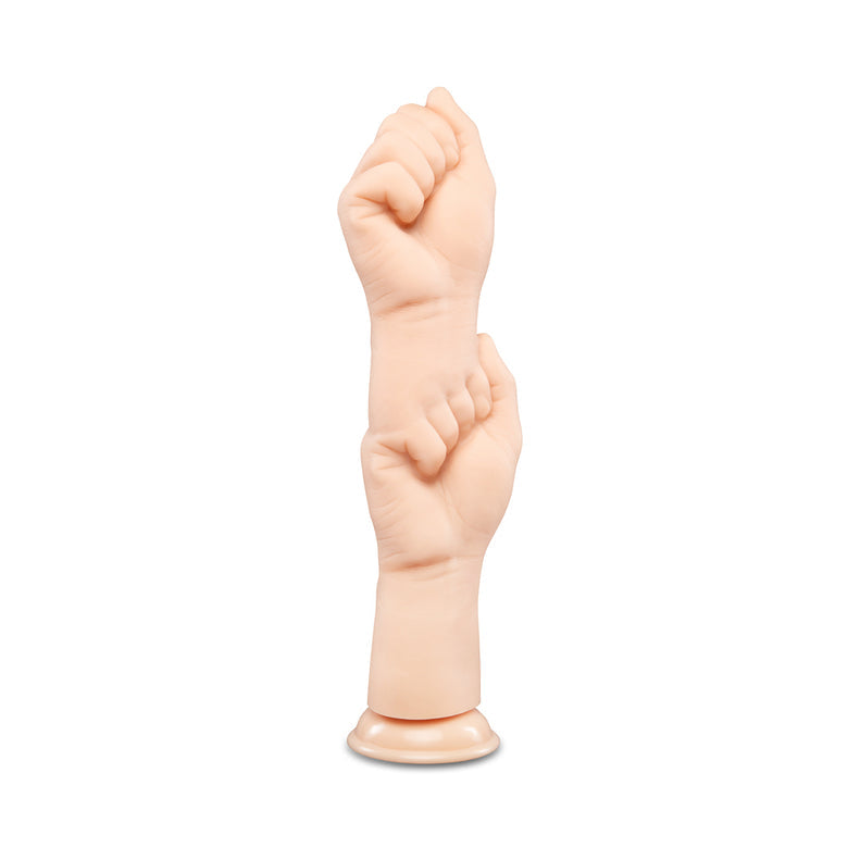 B-Vibe Fist Style Realistic Dildo with Suction Cup 14.5in
