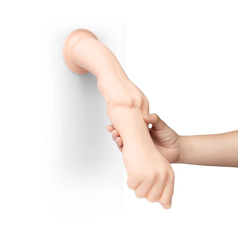 B-Vibe Fist Style Realistic Dildo with Suction Cup 14.5in