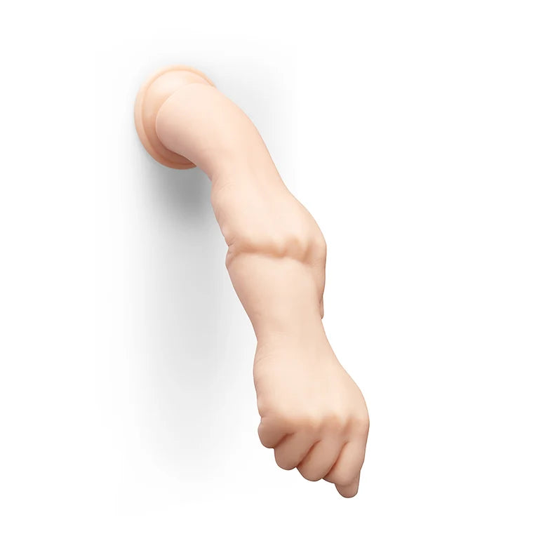 B-Vibe Fist Style Realistic Dildo with Suction Cup 14.5in