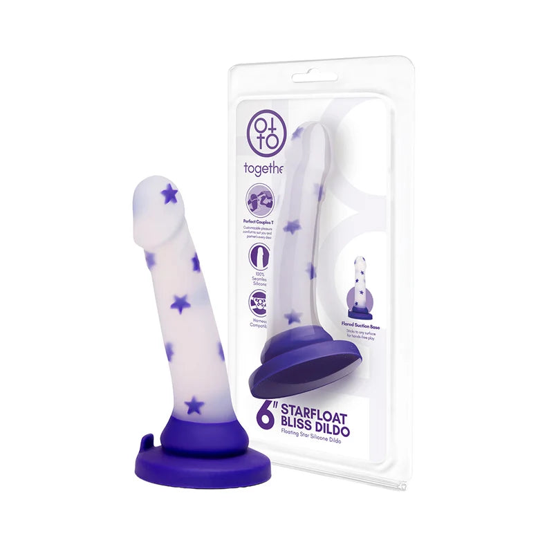 Together Heartfloat Bliss Silicone Dildo 6in