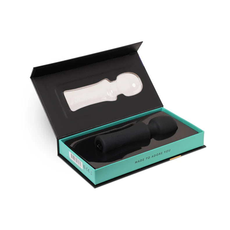 Nu Sensuelle Adore XRL8 Mini Wand – Rechargeable Silicone Massager with Heat